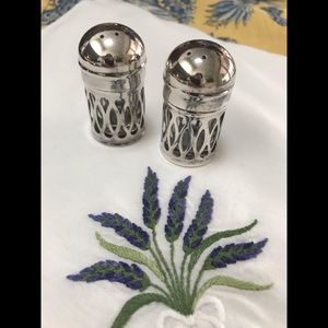 Vintage Silverplate Salt and Pepper Shakers